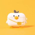 thumbnail image 1 of Compatible con Airpods Case Pro White Bag Duckkids Teenagers Girls Boys Women Funda protectora de silicona para Airpods Case Cute Duck, Funny Kawaii Fas, 1 of 5