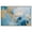 Silver Frame, variant on Deep Blue Gold Drift Canvas Blue Abstract Art by Art Remedy, Gallery Wrapped, 24" x 16"
