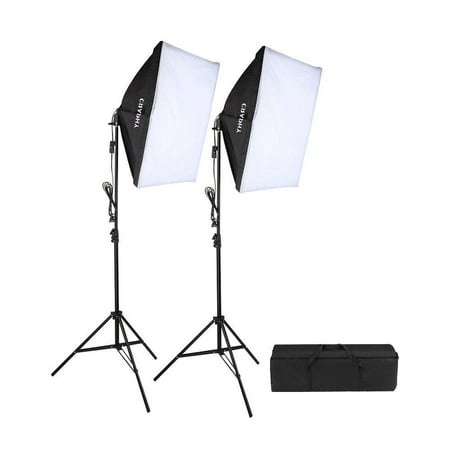 craphy 700w 5500k photography studio soft box lighting kit continuous light equipment for portrait video shooting (20x28