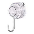 thumbnail image 1 of Powerful Vacuum Suction Hooks: No Drill, Waterproof, Versatile For Home Use! Transparent, 1 of 9