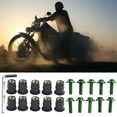thumbnail image 3 of BUYISI 10Pcs Motorcycle Windshield Nut Bolt Screw Kit Set M5 Motorcycle Bike Windscreen Windscreen Fairing Mounting Bolt Moto Accessory Red, 3 of 5