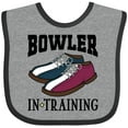 thumbnail image 3 of Inktastic Future Bowler Bowling Shoes Boys or Girls Baby Bib, 3 of 4