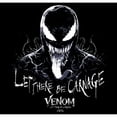 thumbnail image 2 of Boy's Marvel Venom: Let There be Carnage Black and White  Graphic Tee Black Medium, 2 of 5