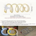 thumbnail image 3 of S-Shaped Cat Tunnel, Foldable Pet Play Tube for Indoor Exercise, Collapsible Hide and Seek Channel for Cats, Interactive Self-Play Activity Center for Pets, 3 of 4