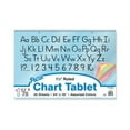 thumbnail image 2 of Pacon Chart Tablet, 1.5" Ruled, 24" x 16", Assorted Colors, 25 Sheets, 2 of 9