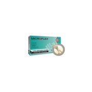 Microflex L562 General Purpose Disposable Gloves, Medium, Natural Rubber Latex, Natural