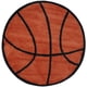thumbnail image 1 of Alfombra de baloncesto redonda de 39" LA Rugs Inc. FTS-004 39RD, 1 of 1