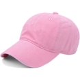 thumbnail image 1 of HSHDLDF Men Women Plain Cotton Vintage Washed Twill Low Profile Baseball Cap Adjustable Distressed Dad Hat, 1 of 3