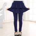 thumbnail image 3 of Lovebay Toddler Child Girls Leggings with Skirt Warm Kids Leggings Tutu Pants 2-10 Years, 3 of 8