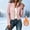 Pink, variant on Women's Zip Puffer Jacket Solid Stand Collar Fleece Lined Cropped Seam Windproof Slim Running Winter Coat, Quilted Jackets for Women Orange XS