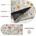 thumbnail image 6 of Runner Rug 2 x 6 Ft, Pink Spring Floral Washable Non-Slip Floor Mat for Kitchen Hallway/Entryway, Elegant Pastoral Flowers Butterflies Rustic Long Kitchen Runner Area Rugs for Living Room, 6 of 7