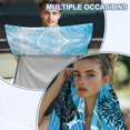 thumbnail image 5 of Uorisanigo Car Seat Towel Cover Starfish Sea Turtle Front Car Seat Covers Sweat-Absorbent Post Workout Sweat Washable Cover Universal Size Fit for Most Cars SUVs Trucks Vans, 5 of 8