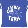 thumbnail image 4 of Inktastic Father's Day Father Son Team Parent Child Fist Bump Boys or Girls Toddler T-Shirt, 4 of 5