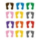 thumbnail image 1 of 12 pares Pegatinas de metraje para Kindergarten Pegatinas preciosas y prácticas (color al azar), 1 of 5