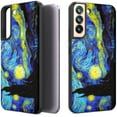 thumbnail image 1 of CoverON Art Design For Samsung Galaxy S22 Plus Phone Case, Flexible Soft Rubber Slim TPU Cover, Van Gogh Starry Night, 1 of 8