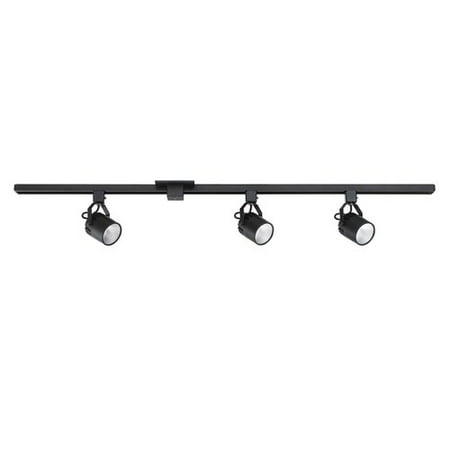 - Kendal Lighting Cylinder Integrated LED 3-Light Track Kit