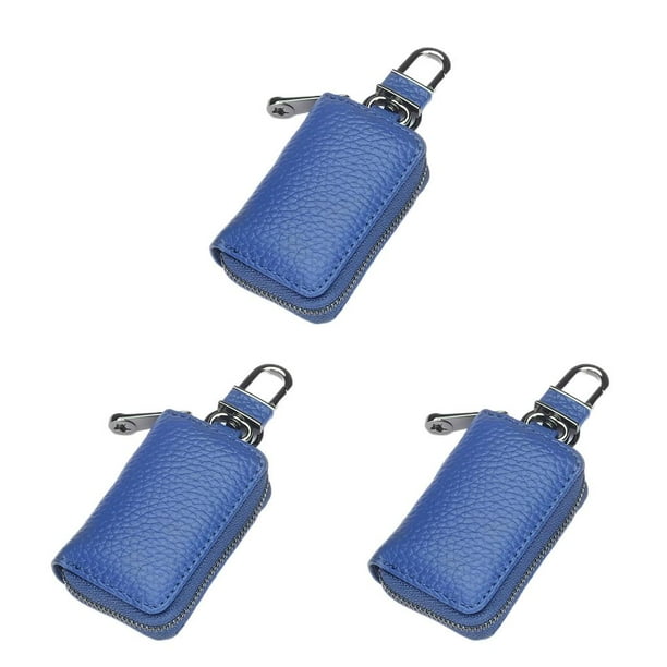 Qarigey Cartera de cuero para puerta de la escuela, monedero para llaves de coche, organizador para recibos de tarjetas de crédito, bolsillo con Type1 NO1 Qarigey CBP319001