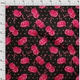 thumbnail image 4 of oneOone Cotton Cambric Magenta Fabric Cherry Dress Material Fabric Print Fabric By The Yard 56 Inch Wide, 4 of 4