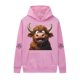 thumbnail image 3 of WILLBEST Sudaderas De Hombre Sudadera De Otoño e Invierno para Hombre con Estampado De Ganado Sudadera con Capucha y Hombros Descubiertos Sudadera De Manga Larga Top Chica, 3 of 4