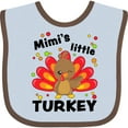 thumbnail image 3 of Inktastic Mimi's Little Turkey Boys or Girls Baby Bib, 3 of 4