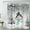 Green, variant on Snow Christmas Shower Curtain for Bathroom Pine Tree Forest and Pink Snowman Bird Bathroom Shower Curtain Grey White Winter Scene Shower Curtain Bath Accessories Home Decor with 12 Hooks 72x78 Inches
