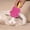 Hot Pink, variant on QuanTara Pet Massage & Deshedding Brush, 7.48x3.54x0.39in Gentle Hair Remover for Cats Dogs, Pain-Free Grooming Tool for Long Short Hair, Light Blue