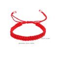 thumbnail image 4 of 12Pcs Pulseras tejidas a mano de cuerda roja Pulseras tejidas a mano delicadas Joyas Decoración para mujeres Damas Niñas, 4 of 7