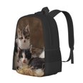 thumbnail image 1 of Disketp Cat Family Mochila Minimalista de Gran Capacidad, Mochila de Viaje para Escuela, Trabajo o Uso Diario, 1 of 6