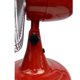 thumbnail image 3 of Good Housekeeping Ventilador De Mesa De Oficina De Escritorio Retro Oscilante De 12 Pulgadas Totalmente Metálico (92611) (Rojo Carmesí), 3 of 5