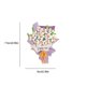 thumbnail image 3 of Flower Bouquet Resin Fridge Stickers Three Dimensional Magnetic Stickers Fridge Decoration, 3 of 7