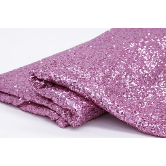 15 Yards MINI DISC SEQUIN GLITZ NYLON MESH FABRIC BACKDROP SASH OVERLAY 15 Color