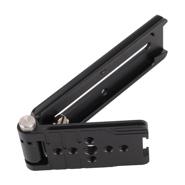 Placa de Liberación Rápida en Forma de L, Cámara de Aleació de Aluminio de Alta Resistencia Cámara de Ángulo Ajustable Placa de Liberación Rápida Profesional para caparas