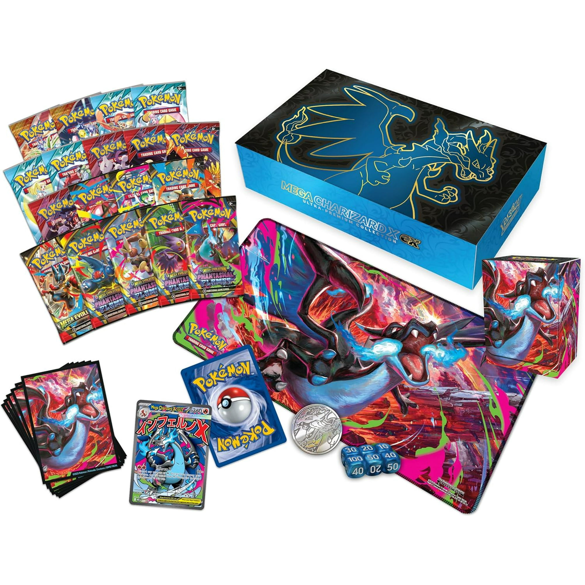 Pokemon TCG: Mega Charizard X ex Ultra-Premium Collection! (UPC