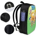 thumbnail image 4 of Bubble Guppies Backpack School Bag Bookbag Satchel Laptop Daypack With USB Headphone Charging Port Unisex Travel Bag Rucksack, 4 of 8