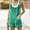 Green, variant on Virmaxy Short Overalls For Women Sleeveless Adjustable Straps Button Jumpsuit Solid Colour Large Pockets Cotton Baggy Overalls For Women Olive green XL