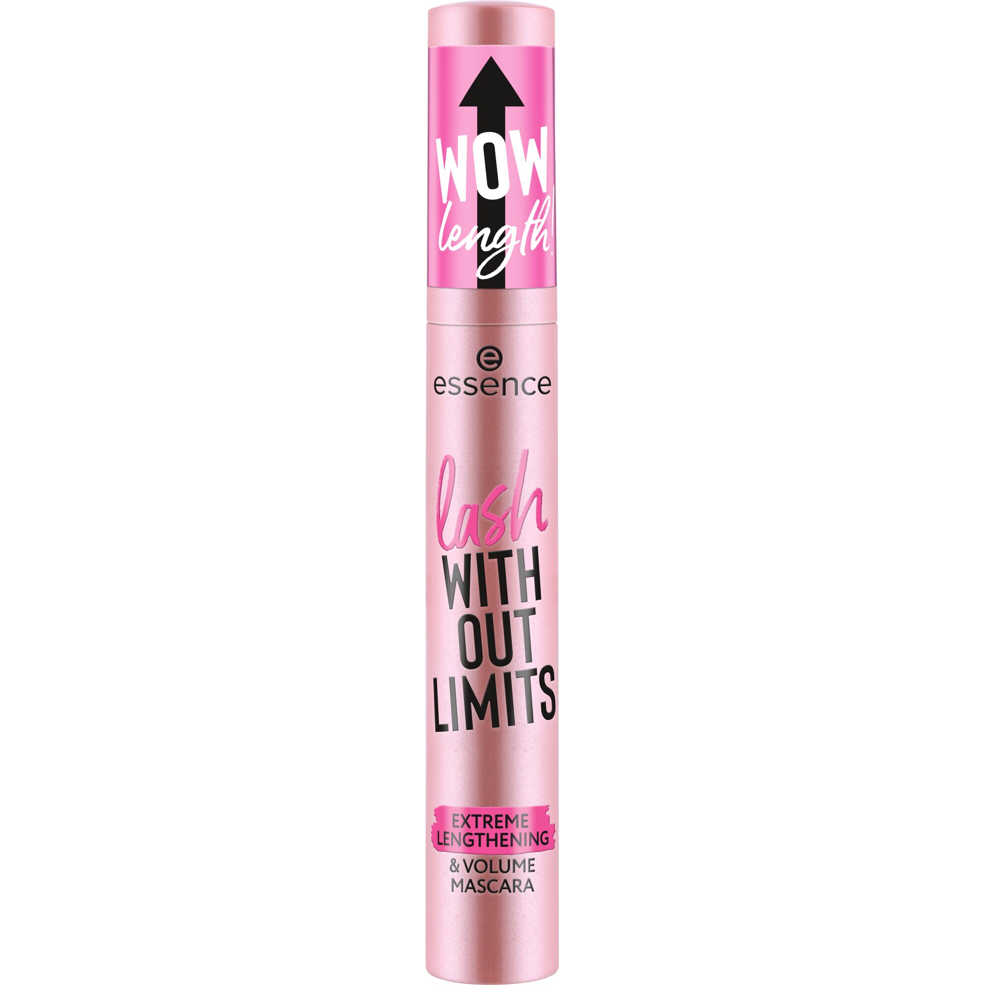 essence Lash Without Limits Extreme Lengthening & Volume Mascara, 01 Ultra Black