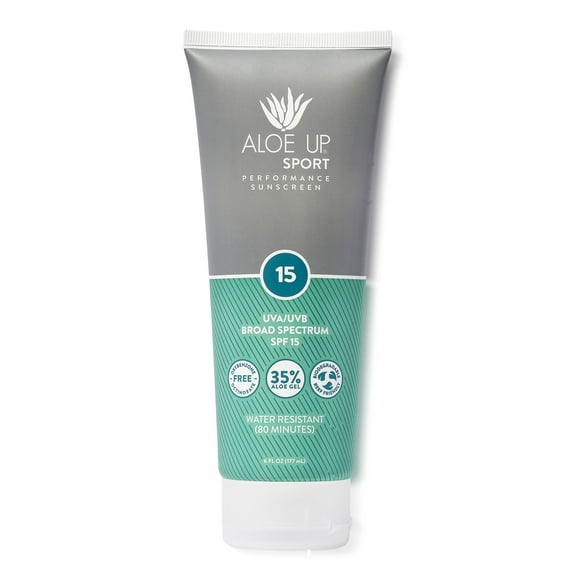 Loción de protección solar ALOE UP Sport SPF 15 177 ml Broad Spectrum