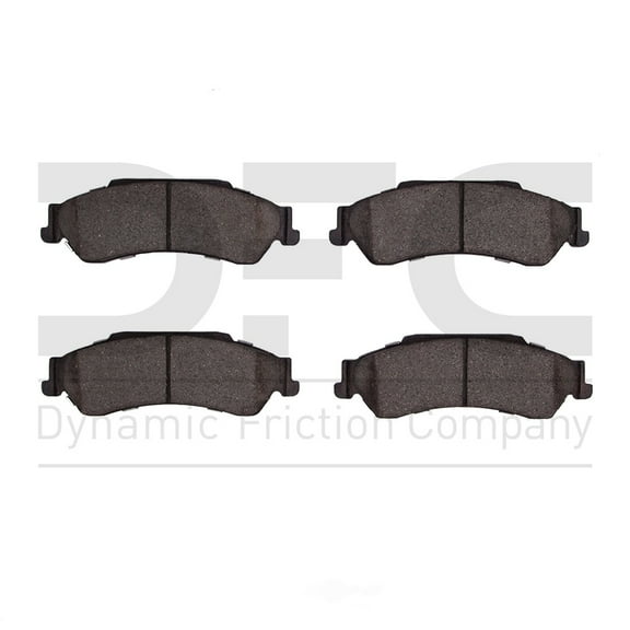 Dynamic 1551-0729-00 DFC 5000 Advanced Brake Pads - Ceramic Fits select: 1998-2004 CHEVROLET S TRUCK, 1997-2001 CHEVROLET BLAZER