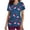 Multicolor, variant on Christmas Scrubs for Women, Santa Snowman Reindeer Print Scrubs Tops Workwear Short Sleeve V Neck Nurse Shirt Working Uniforms Medical Scrubs with Pockets