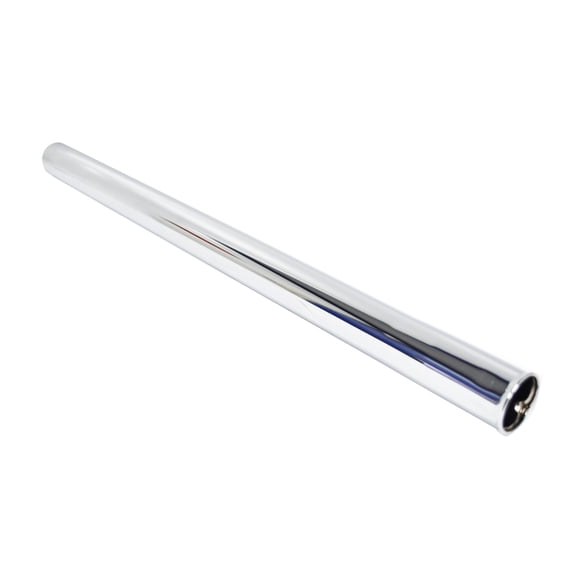 Generic Straigt Chrome No Button Holde Vacuum Extension Wand