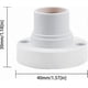 thumbnail image 3 of 14 Lamp Holder,e14 Edison Screw Light Bulb Holder, Plastic Ceiling Lamp Socket Crday Gift, 3 of 5