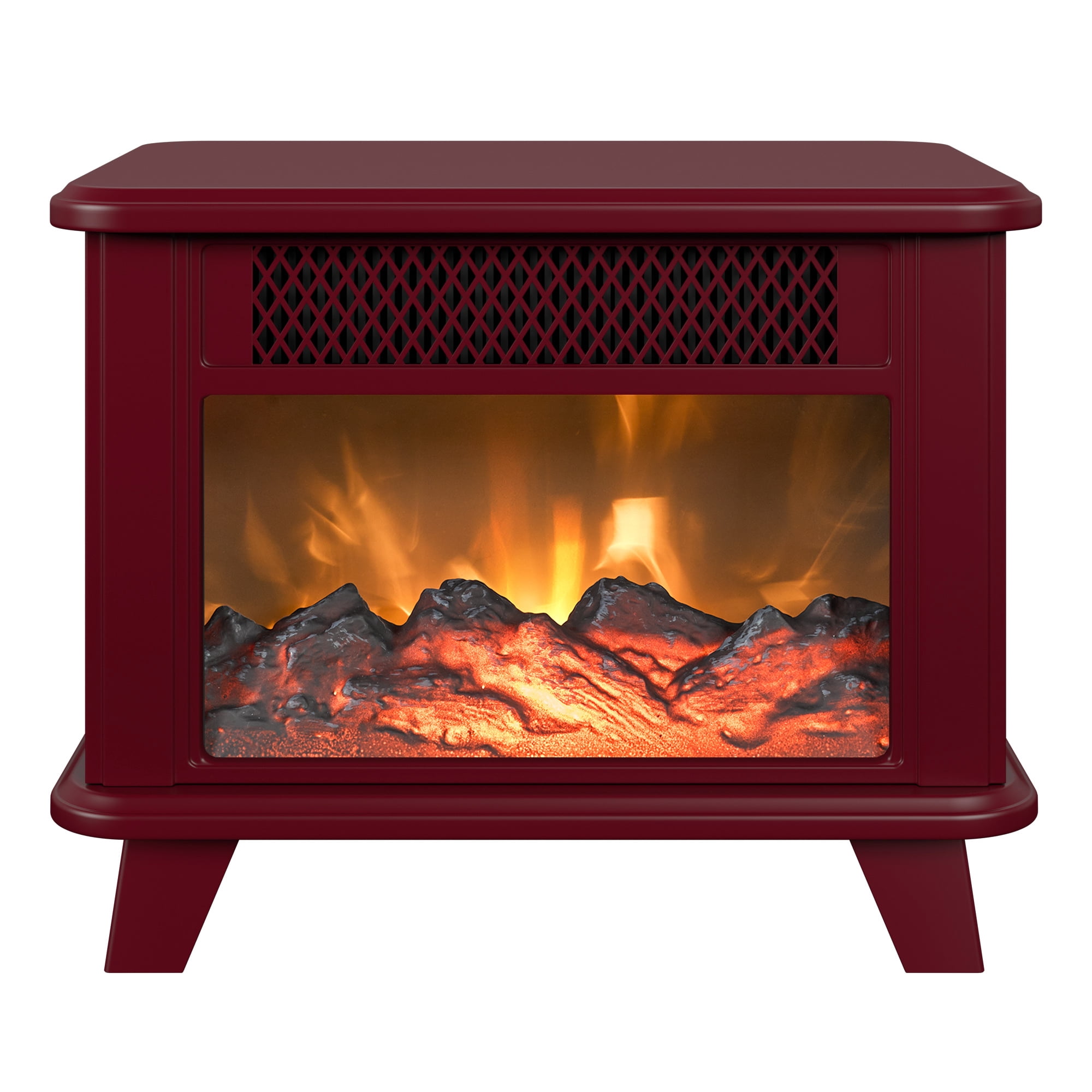 ChimneyFree Electric Fireplace Personal Space Heater, Cinnamon - Walmart.com