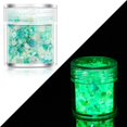 thumbnail image 1 of Lentejuelas luminosas de 24 colores que brillan en la oscuridad para moldes de epoxi DIY, hallazgos de joyería, arte de uñas, artesanía, decoración de relleno de resina Tan Jianjun  unisex, 1 of 2