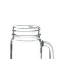 thumbnail image 3 of Juego de 6 Tarros Vasos Frascos tipo Mason Jar Liso Vintage Vidrio 480ml Transparente para Bebidas y Alimentos VITTORI, 3 of 5