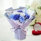thumbnail image 3 of Ramo sorpresa de flores de jabón artificiales perfumadas para San Valentín Azul, 3 of 8