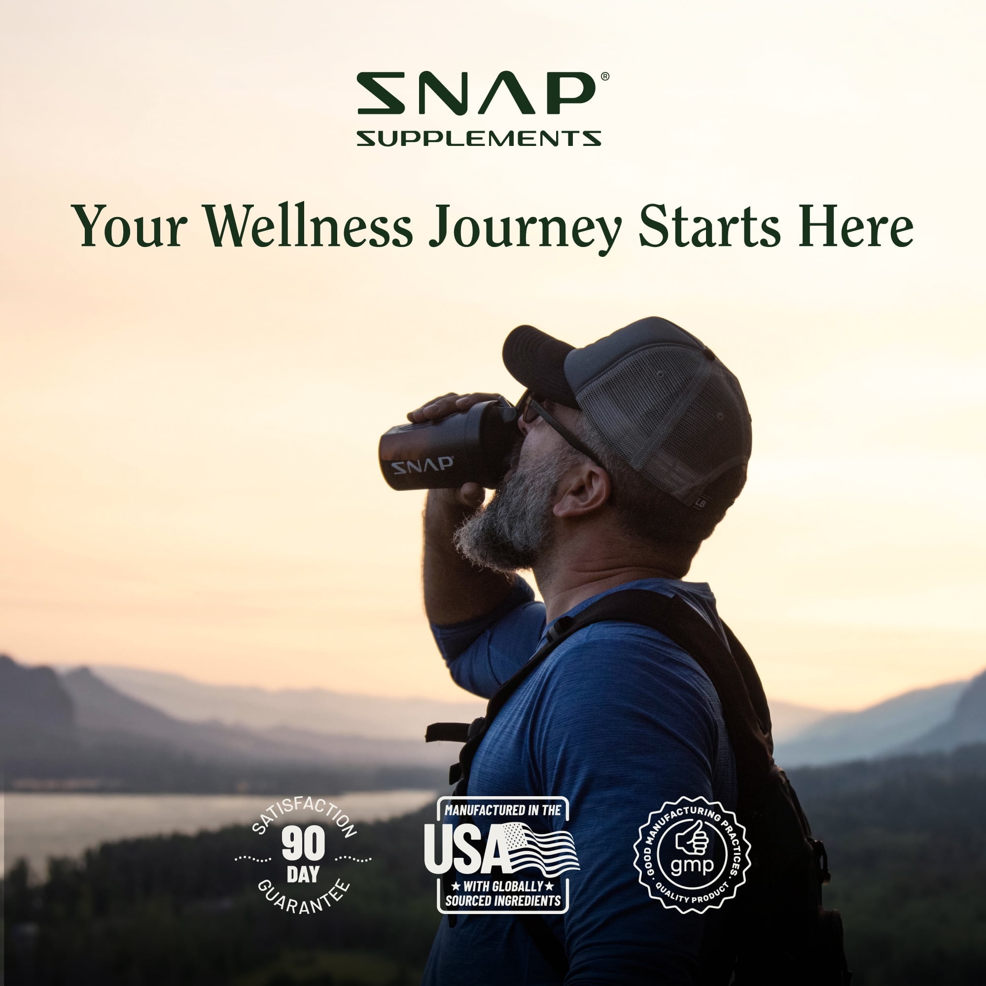 Snap Supplements Prostate Health for Men, Saw Palmetto Dietary Support, 90 Capsules - 2 Pack