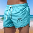 thumbnail image 2 of MuXiKeJi Clothes Mens Swim Trunks 9" Unlined Quick Dry Board Shorts with Zipper Pockets, 4-Way Stretch Bathing Suits for Beach, 2 of 6