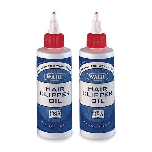 Wahl 3310 Clipper/ Trimmer Oil 4oz. Squeeze Bottle (2 Pack) For Clean