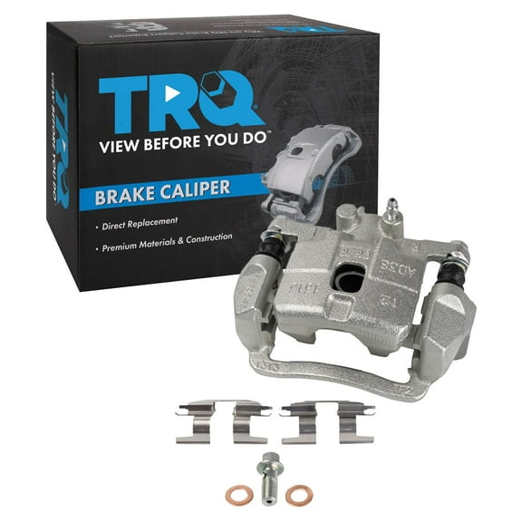 TRQ Rear Right Brake Caliper w/Bracket Passenger Side Compatible with 2005-2006 Saab 9-2X 2004-2008 Subaru Forester 2004-2007 Impreza