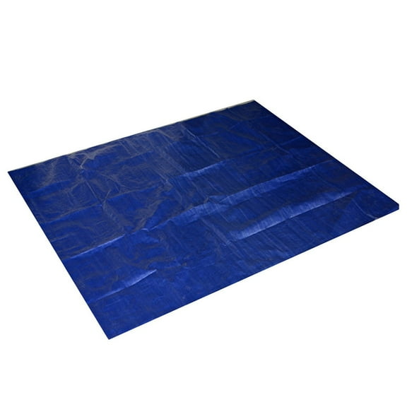 Swimming Pool Ground Cloths- Swimming Pool Mat Foldable Swimming Pool Mat, Rectangular Waterproof PE Swimming Pool Liner Pad for Protect Above Ground Pool Prevents Punctures Pool Tarp